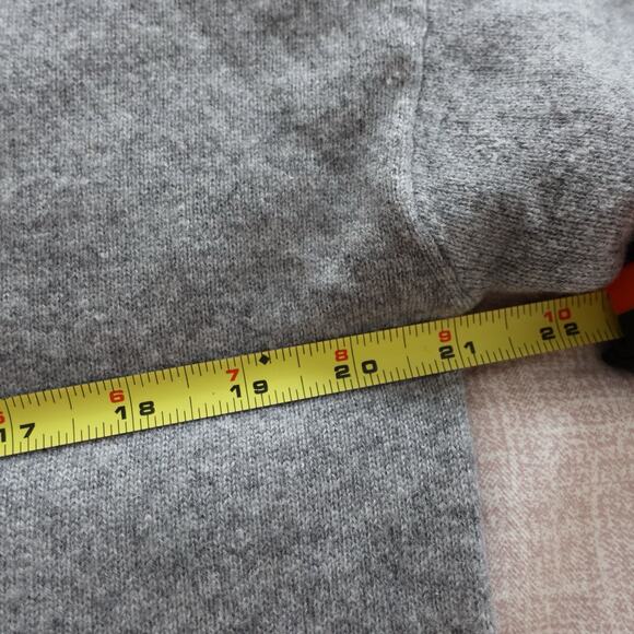 Theory Karenia V-Neck Cashmere Sweater In Gray Size S - Picture 13 of 14